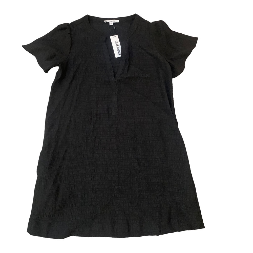 NWT Steve Madden black mini dress